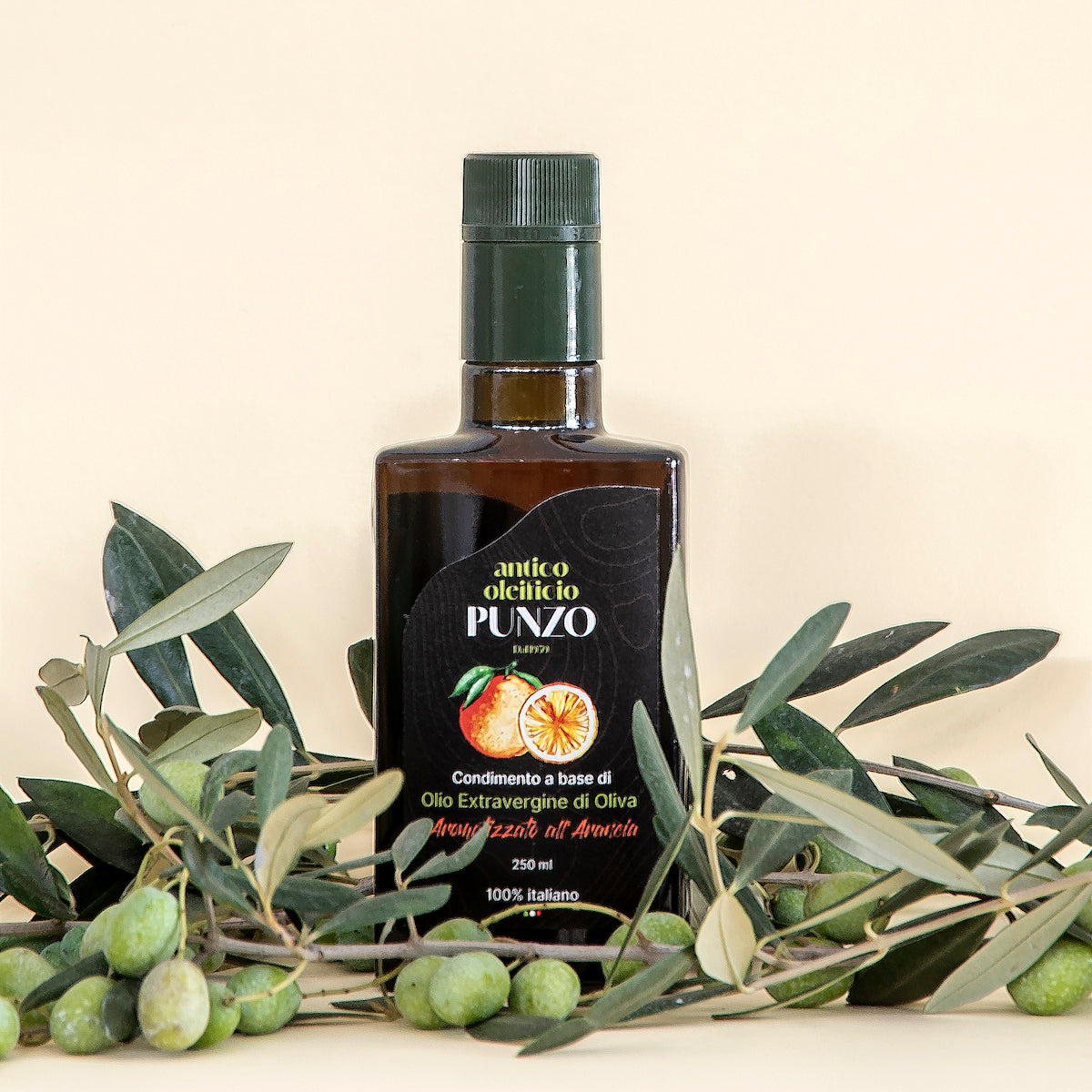 Olio Aromatizzato all'Arancio - Vetro