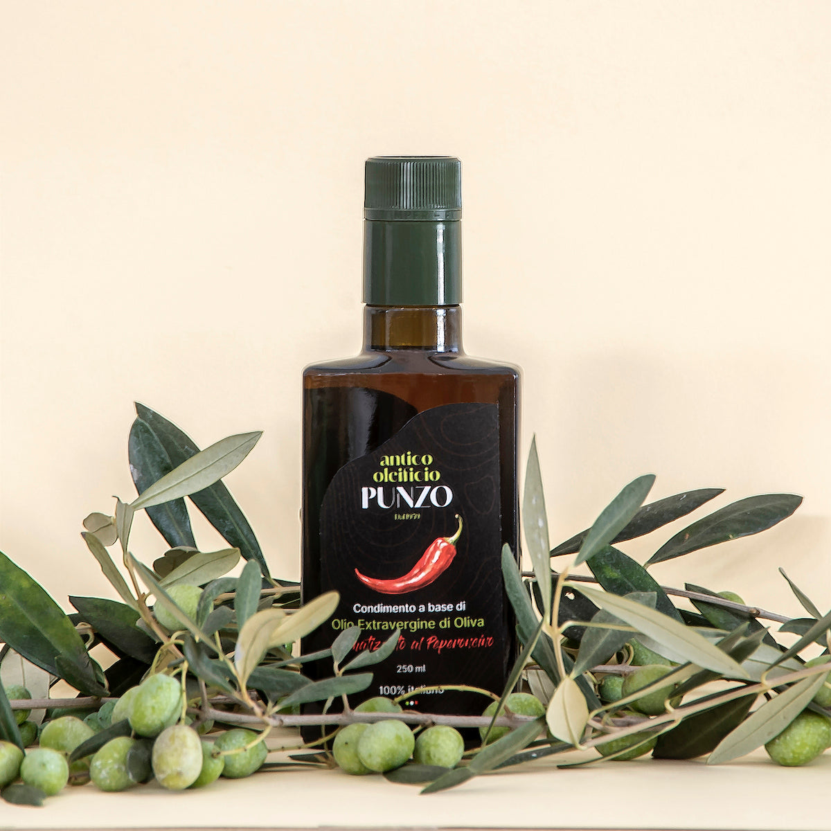 Olio Aromatizzato al Peperoncino - Vetro