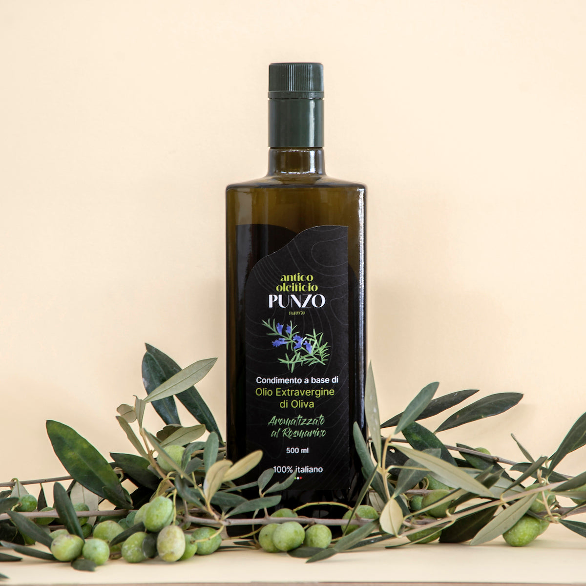 Olio Aromatizzato al Rosmarino - Vetro