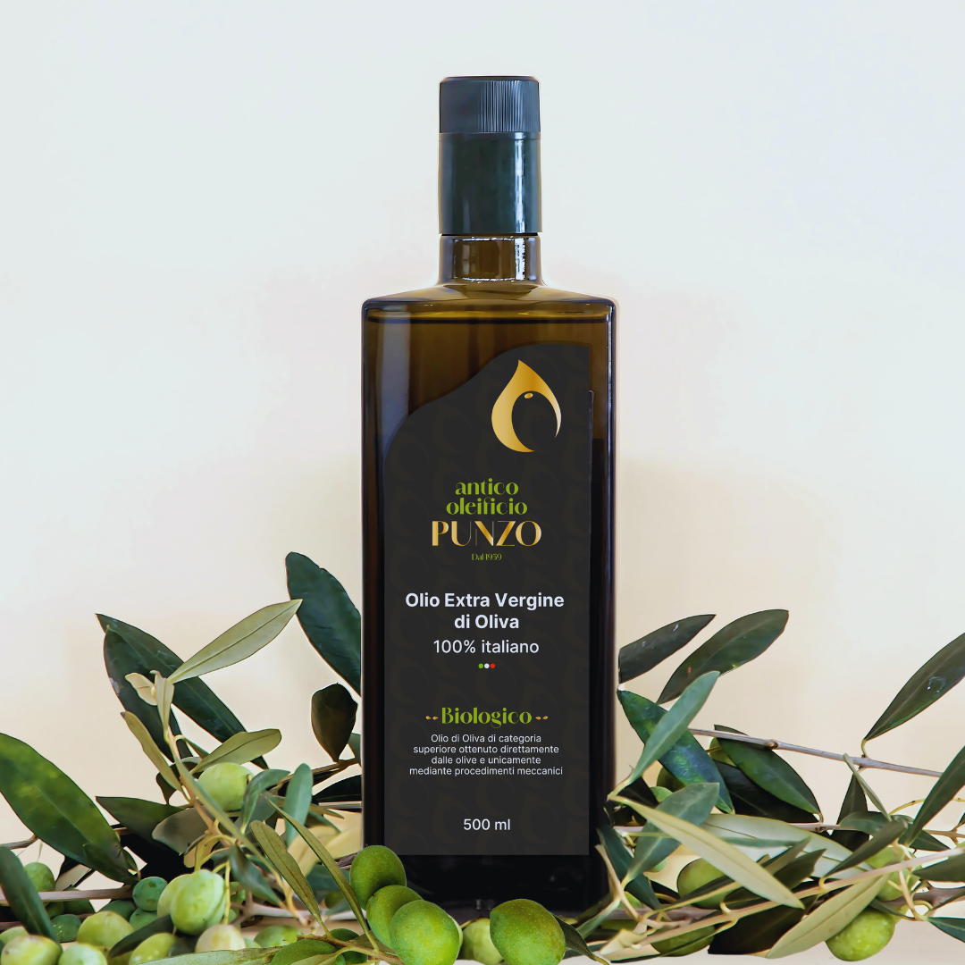 Olio Extra Vergine del Vesuvio Biologico in vetro
