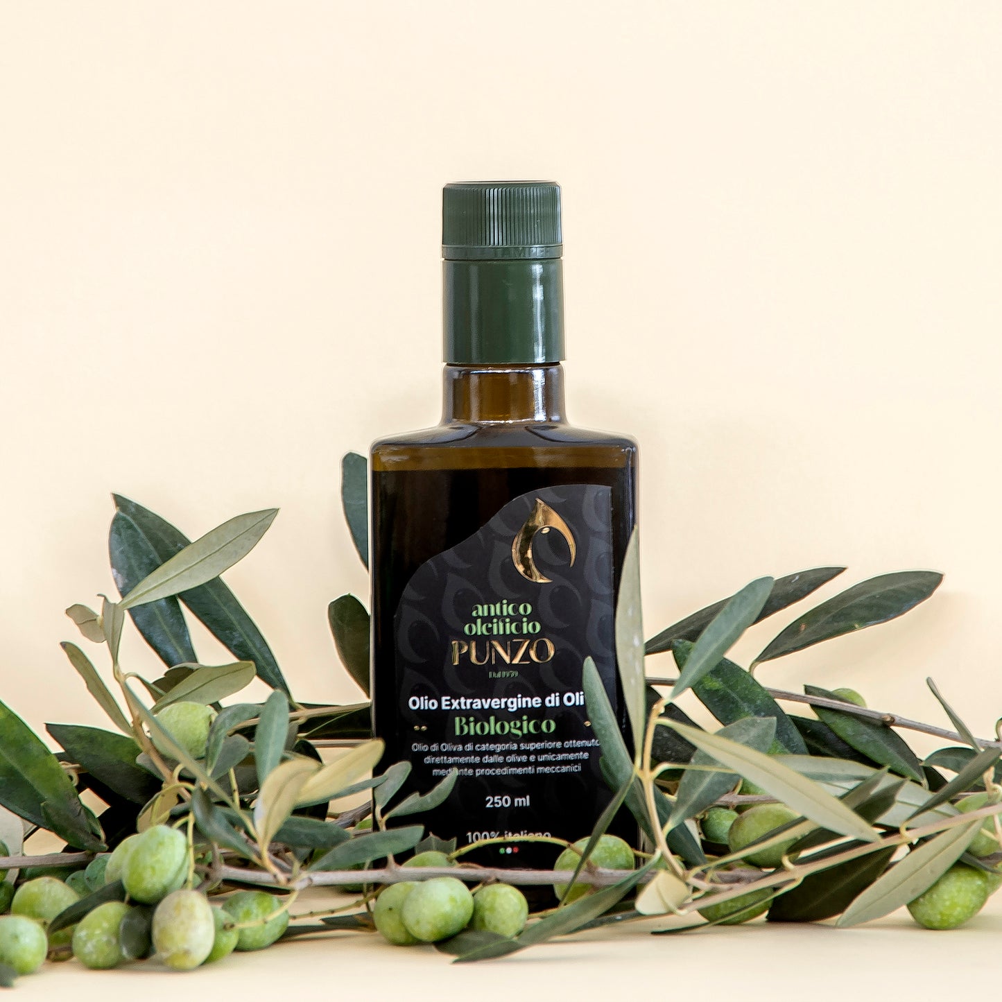 Olio Extra Vergine del Vesuvio Biologico in vetro