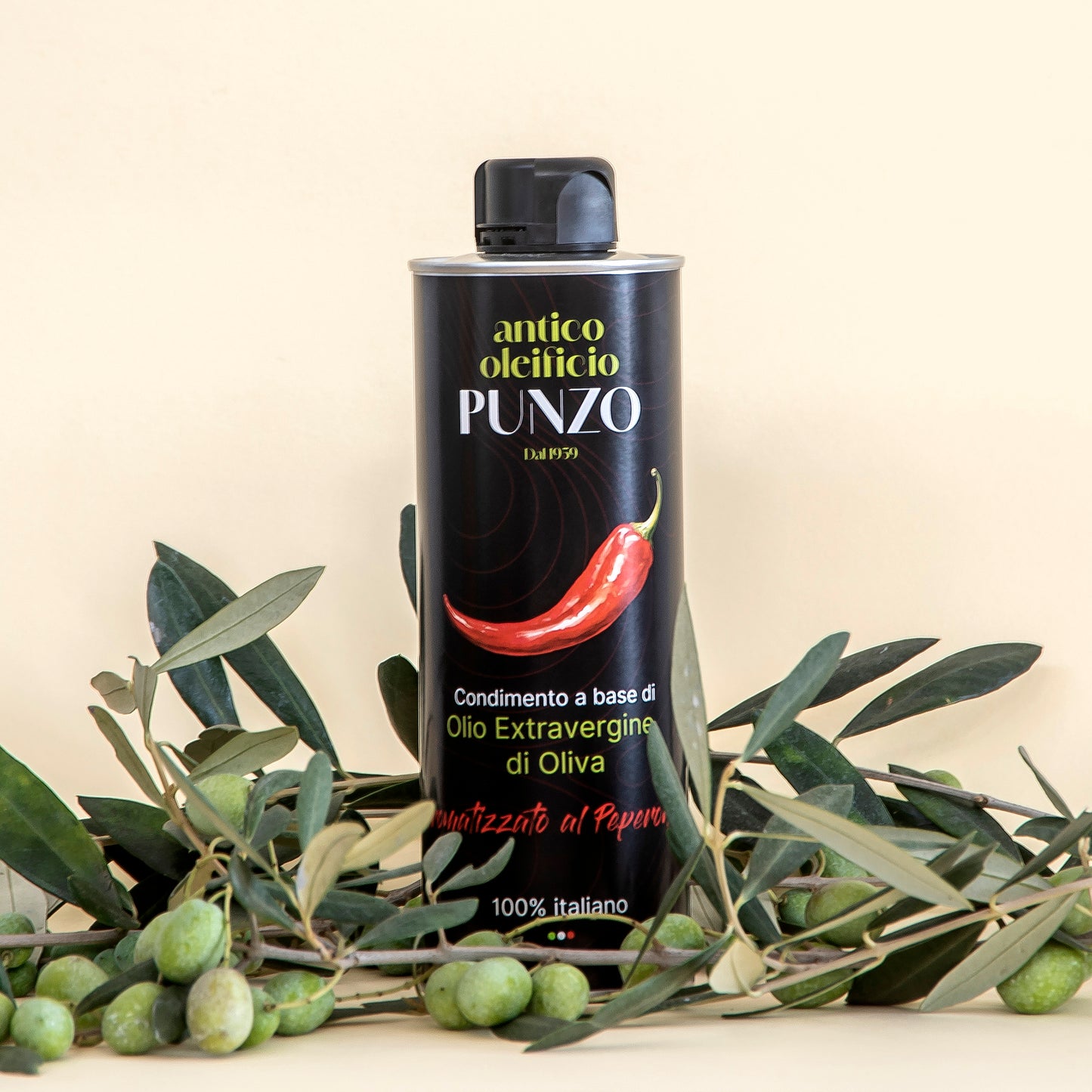 Olio Aromatizzato al Peperoncino - Lattina