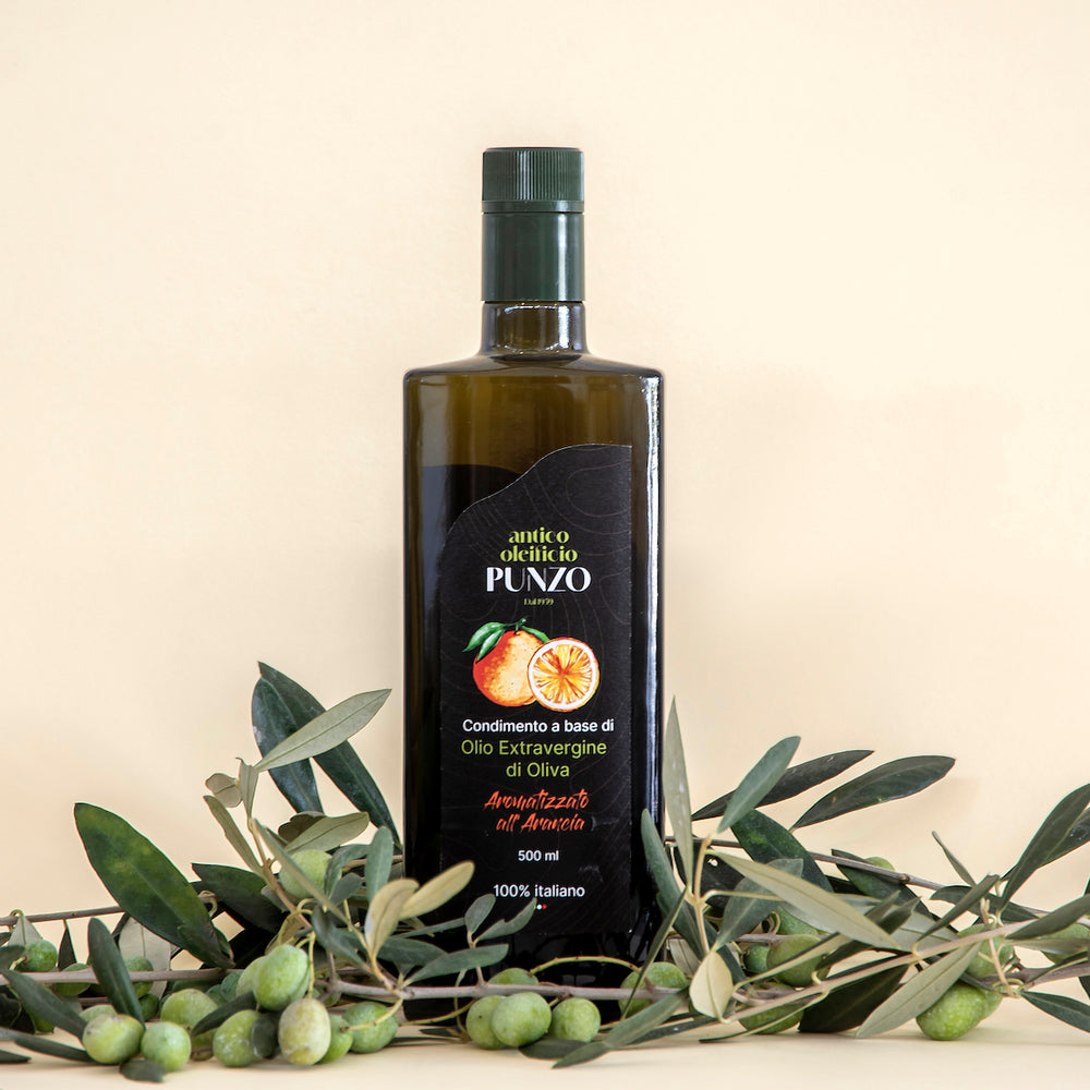 Olio Aromatizzato all'Arancio - Vetro