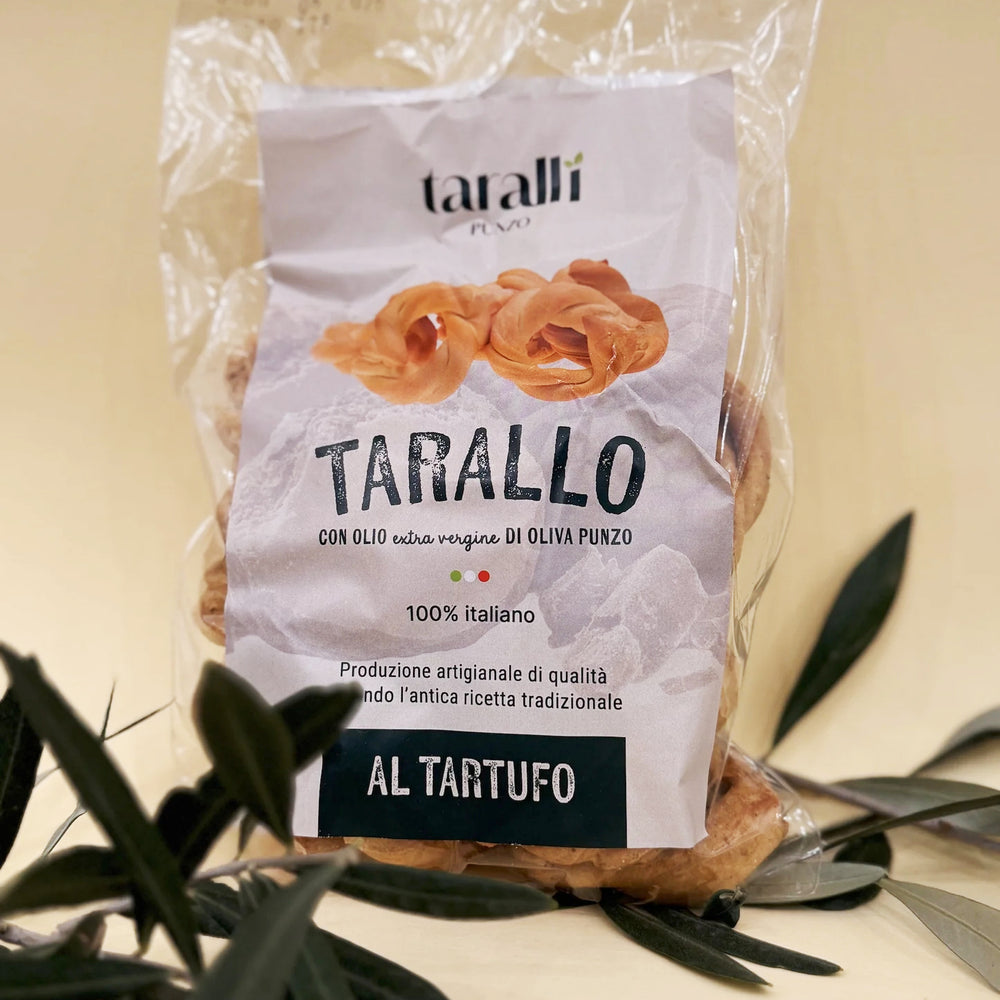 
                      
                        Taralli al Tartufo
                      
                    